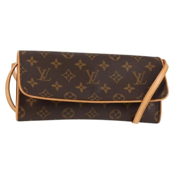 LOUIS VUITTON Monogram Pochette Twin GM Shoulder Bag - Picture 1 of 16